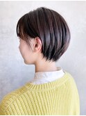 ショートくびれヘア顔周りレイヤー_ba359161