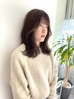 ハルキ ミナト ジャパン フクオカ(HARUKI MINATO japan FUK)&nbsp;ミディアムレイヤー／韓国ヘア／髪質改善/顔まわり/ブリーチなし