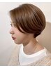 潤いTR付【当日限定】初回カット+美髪カラー+艶髪潤いTR+ヘアリセッター11500
