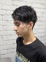 グレイスフル バーバープラチナム 六本木店(Graceful Barber platinum)&nbsp;耳掛け無造作アップバングショート