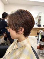 ラフテル(RAFTEL)&nbsp;長めバングの大人ショートボブ【山科ショート/山科ボブ】