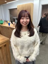 バド(bado)&nbsp;チェリーピンク/透明感カラー／レイヤーカット／髪質改善/本町