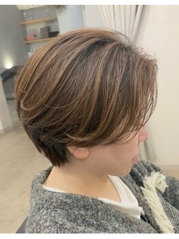 リンド(Lindo)の写真/どの角度から見ても美しいシルエット◇再現性も高く、サロン帰りの印象が長く続く！［ショート/ボブ］