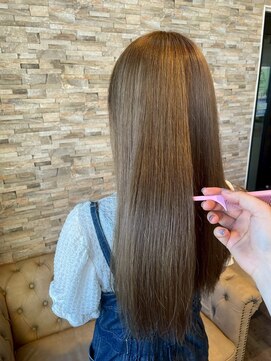 ヘアーリゾートガーデン 南柏店(Hair Resort Garden) ミルクティベージュ☆ブリーチなしライトニングダブルカラー