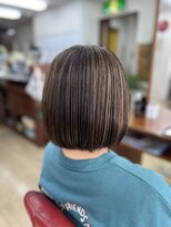 銀座ラボ 蕨東口店(LA BO)&nbsp;大人ショートボブ+白髪ぼかしハイライト