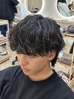 ボンドストーリールミエール(Bond Story lumiere)&nbsp;波巻きパーマ波巻きスパイラルパーマラウンドマッシュ
