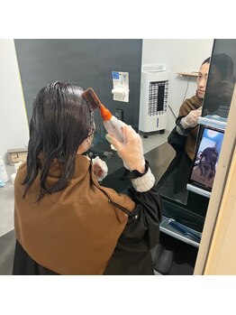 ホーユーセルフカラー専門店　白髪染め/ヘアカラー/リタッチ/セルフカラーの写真/お風呂や洗面台を汚してまで、セルフカラーしていませんか？絶対に家を汚さない白髪染め[80分990円] 金山駅