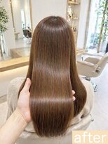 ラヴィズム 松崎店(LUVISM) 美髪縮毛矯正ストレート乾かすだけでまとまる艶髪/髪質改善