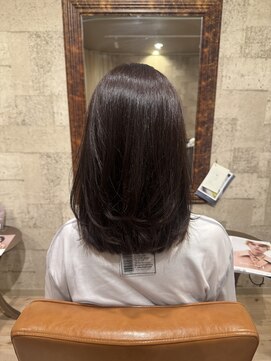 ヘアサロン アプリ(hair salon APPLI) 顔周りレイヤー