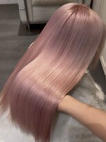 ベレーザ 川越(Beleza)&nbsp;ba17513_ピンクベージュハイトーンカラー艶髪髪質改善ストレート