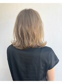 ハイトーンベージュ ボブ☆