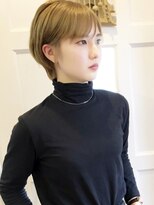 エアリー ヘアーデザイン(airly hair design) [airly]ハイトーンなミニマムボブ