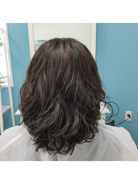 アラワラブルー(arrawarra blue) 広がり防止くっきりウェーブ/20代/30代/40代/50代/倉敷/白楽町