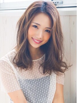 アグ ヘアー シエロ 長町店(Agu hair cielo) 《Agu hair》ゆるふわエフォートレスミディ