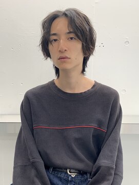 フィフス(fifth) マッシュウルフ×無造作ウェーブパーマ