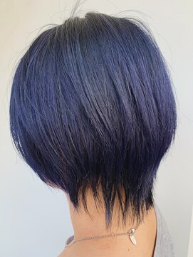 サロンドミルク 溝の口店(salon de MiLK) *深みのある綺麗な青紫