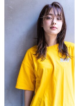 ルーク 立川(LUK) Lien☆セミウェットウェーブ×オリーブカラー