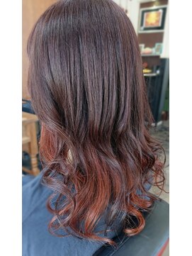 ミアロ 泉中央店(miaro) インナーカラー