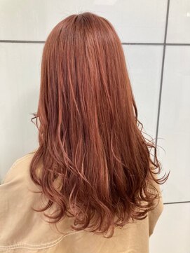 ジュネス 奈良橿原(Jeunesse) オレンジベージュ×ロングヘア