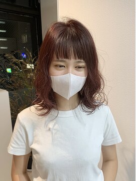 クオン 今泉(quon) ピンクブラウン -天神 今泉 薬院-