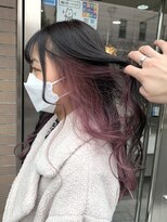 リルーム(re-room)&nbsp;インナーカラー　ラベンダーピンク