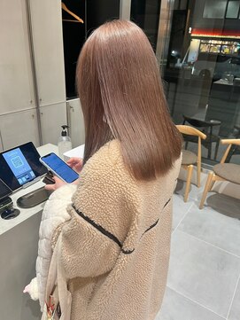 ガリカ 横浜(Gallica) 【minami】大人かわいい透け感艶髪ミルクティーベージュ<横浜>