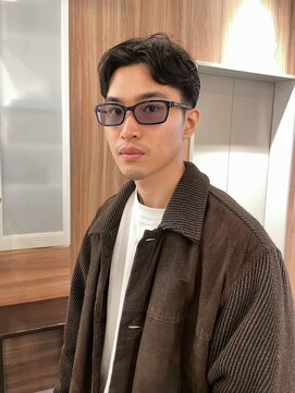 ビュートリアム ギンザ(BEAUTRIUM) 爽やかツーブロック＊メンズセンターパートショート〔銀座〕