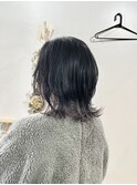 グレイシルバー×インナーカラー