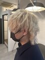 アグ ヘアー ウィンド 国母店(Agu hair wind)&nbsp;メンズ×パーマ×ハイトーンカラー