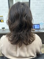 ベルシュヴー(belles cheveux) コテ巻き風レイヤーパーマ