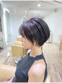 絶壁解消!くびれ美人ショート/20代/30代/40代/50代/前下がり