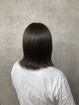 モイ(moy)&nbsp;艶カラー　オリーブブラウン