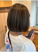 艶髪ハイライトボブ★
