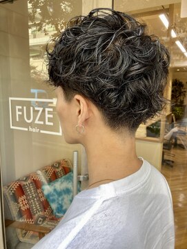 フューズ ヘア(FUZE hair) スパイラルパーマ★ツーブロック×無造作マッシュ☆