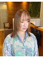 ジールサロン つくば本店&nbsp;顔周レイヤースタイル