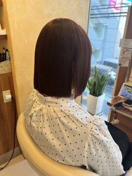 ファーレンピュア(FAHREN PURE) ショートボブ／切りっぱなし／イルミナカラー／ボブ／和光市