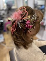 ラヴィアンローズ(La vie en rose)&nbsp;ハーフアップ