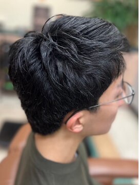 アポロカットステージ 相模大野店 アップバング/ツーブロックマッシュ<理容室>[メンズ/相模大野]