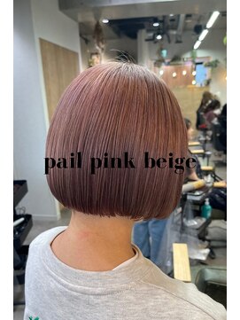 シャルムバイケンジ(Charm.by KENJE) 【ピンクベージュ】銀座/似合わせカット/カラー/トリートメント