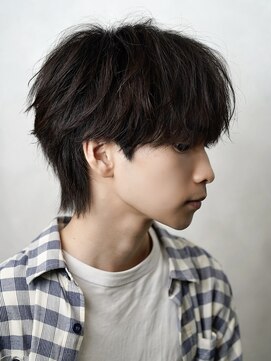 ゼロ 渋谷(XeRo) 韓流モテヘア【シースルーマッシュウルフ】