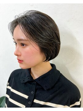 アクター(actor) 似合わせカット　ミニボブ　耳掛けボブ　【山崎　輝】