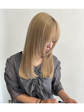 クエント(cuento) ホワイトブロンドカラー