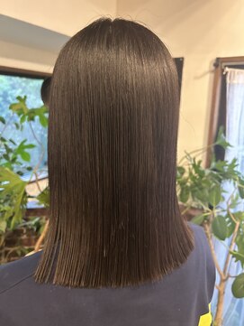 ハディーカヘアー(Hadeeca hair) 【hadeecahair】髪質改善ストレート+トリートメント