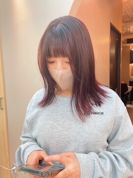 ロウバイレボ 柏(lou by revo) ミディアム/韓国風/レイヤーカット/顔回りカット/柏駅