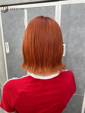 ドレスヘアーガーデン(DRESS HAIR GARDEN) Orange color