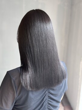 ジーテ 渋谷(gite) ツヤ髪グレージュ「渋谷/髪質改善/髪質改善TR」