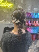 ゼストカロン(ZEST Kalon)&nbsp;結婚式アレンジ/ふわふわ編み下ろし【のぶち】