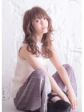 ヘアーズ ベリー 新金岡店(hairs BERRY) 波ウェーブでラフ感を出す大人可愛いスタイル