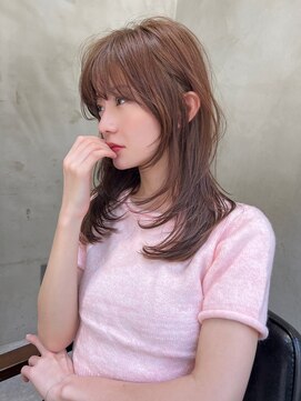 エイチ(H eitf) H【eitf】　原宿　表参道　マロンベージュ/ナチュラルレイヤー