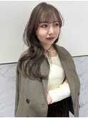韓国風レイヤーカット×グレージュカラー